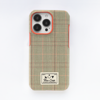 iPhone 13 Pro - Green Orange Plaids