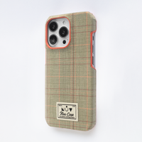 iPhone 13 Pro - Green Orange Plaids